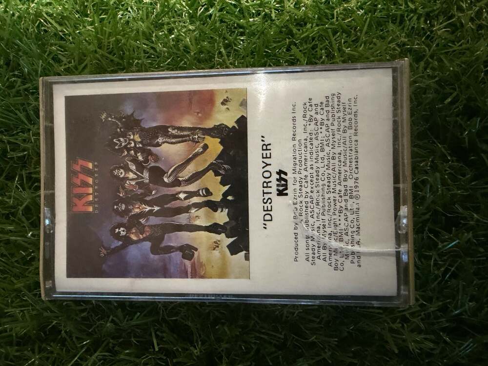 KISS Destroyer Cassette Tape Album